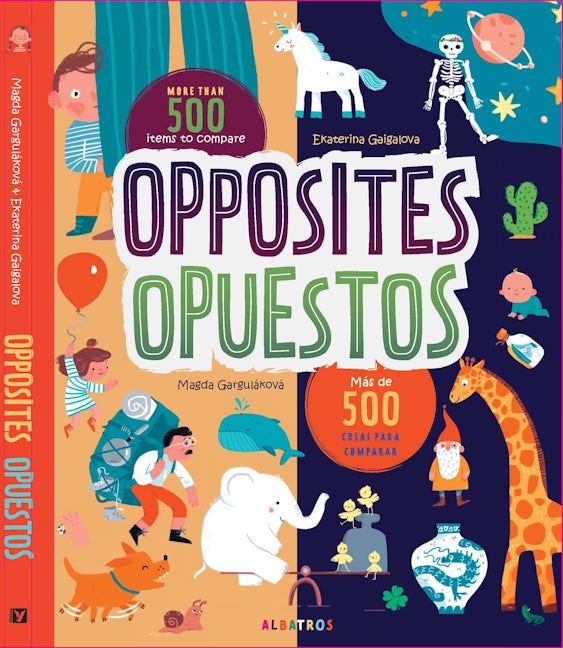 Book cover image for Opposites – Opuestos ISBN: 9788000065915